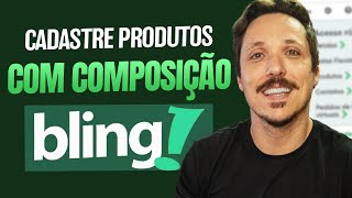 TUTORIAL Cadastro de PRODUTO COM COMPOSIÇÃO através de planilha [upl. by Nyleikcaj]