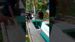 Bangka Pinalit ng Tricycle Para may Pang Hanap Buhay sa Dagat fishingboat fishingvideo [upl. by Eniamahs852]