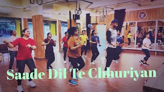 Saade Dil Te Chhuriyan Chaliyan  Zumba Dance fitness dance workout Bhangra by Sharad [upl. by Don]