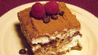 Tiramisu Recipe  Howto Video  Laura Vitale quotLaura In The Kitchenquot Episode 27 [upl. by Pontius]