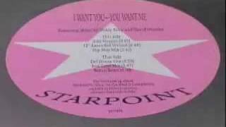 Starpoint  I Want You  You Want Me Red Zone Mix [upl. by Aserehs335]