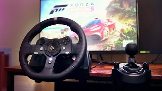 Forza Horizon 5 with Logitech G920  Driving Force Shifter on Xbox Series X [upl. by Erdne]