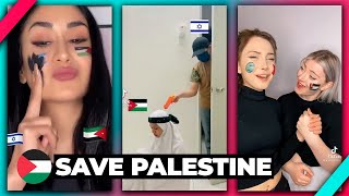 Save Palestine Free Palestine Tiktoks  Compilation [upl. by Heidie]