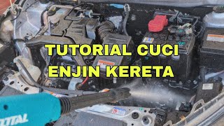 Tutorial cuci enjin kereta AXIA 2023 ADVANCE [upl. by Alten356]