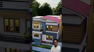 Beautiful Home Design Jhapa For Design 1900 sqft contact 03363322394 foryou trending viralvideo [upl. by Yerbua]