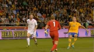 Zlatan Ibrahimovic vs England 42 Friendly Match [upl. by Htebsil638]