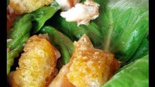 Caesar Salad  Das LowCarbGericht [upl. by Eutnoj]