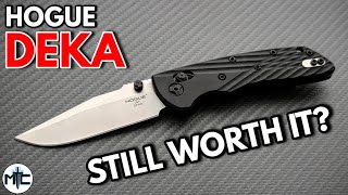 Hogue Deka Folding Knife  Overview and Review [upl. by Anirhtak90]