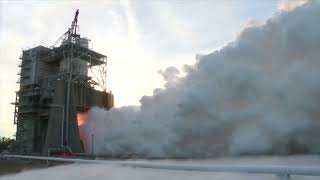 SLS RS25 Engine Test 17 January 2024 [upl. by Frechette977]