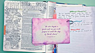 Scripture Writing  Philippians 16 [upl. by Namad]