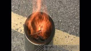 How To Make BioChar in the WoodGas Gasifier Stove [upl. by Ahcsas]