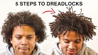 5 Steps to make Dreadlocks [upl. by Enomys]