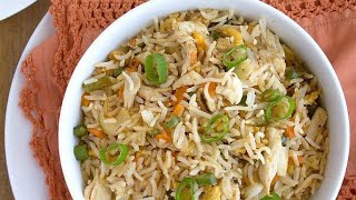 റസ്റ്ററന്റ് സ്റ്റൈൽ ഫ്രൈഡ് റൈസ്  chicken fried rice malayalam recipe [upl. by Gadmann159]