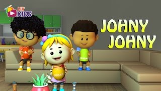 Johny Johny Yes Papa with Lyrics  LIV Kids Nursery Rhymes and Songs  HD [upl. by Onilegna]