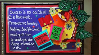 success bulletin board bulletin board ideas for examination inspirational notice board idea [upl. by Safoelc]