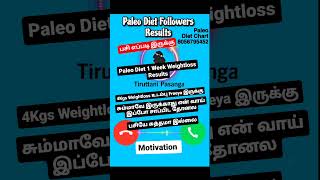 Paleo Diet Weightloss Journey 1 Week Result 🔥💪🏻🔥 பசியே சுத்தமா இல்லை paleo diet weightloss tamil [upl. by Ai897]