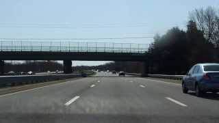 Interstate 195  Massachusetts Exits 1 to 4 eastbound [upl. by Ennaegroeg363]