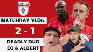 Walsall 21 Bradford Matchday Vlog  Deadly Duo DJ amp Albert🤩🤩🤩🤩 [upl. by Dekeles]