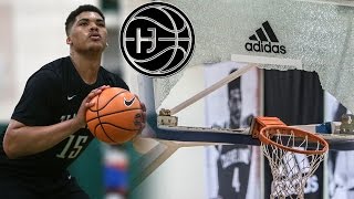 Isaiah Stokes BREAKS The BackBoard Most SKILLED Big Man in the Country Junior Year Mix [upl. by Lombardi61]