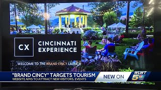 Targeting Tourism Cincinnati city leaders unveil Brand Cincy tool [upl. by Herrle582]