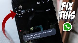 HOW TO POST MORE THAN 30 SECONDS VIDEO ON WHATSAPP STATUS New WhatsApp Hidden Tricks Early 2018 [upl. by Petrick785]