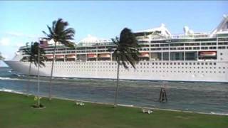 Enchantment of the Seas sail away from Ft Lauderdale [upl. by Akeinahs]