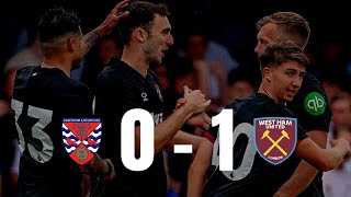 dagenham amp redbridge vs west ham united  01  HIGHLIGHTS  preseason 202425 [upl. by Latterll]