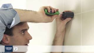 GROHE Glijstang installeren [upl. by Clay]