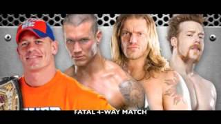 WWE Fatal 4Way 2010 PPV Predictions [upl. by Ytsirhk]