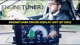 Enginetuner  Enginetuner Driver Display Unit Available for Emtron Link amp Haltech ECUs [upl. by Ramah813]