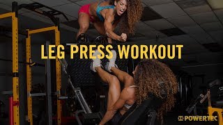 Powertec Leg Press Workout [upl. by Nolie701]