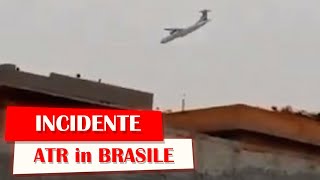 Incidente ATR 72 in Brasile  La vite piatta un bel casino [upl. by Ainuj]