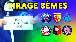 🔴 LE PSG TIRE DU LOURD TIRAGE AU SORT DES 8ÈMES DE FINALE DE LIGUE DES CHAMPIONS  LIVE [upl. by Cirilla]