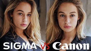 LENS BATTLE  CANON 2470 vs SIGMA 2470 Art [upl. by Douty145]