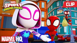 Meet Spidey and His Amazing Friends S3 Short 8  Meet Lizard  disneyjunior MarvelHQ [upl. by Eikcir20]