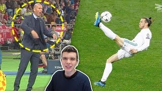 O ZIDANE NEM ACREDITOU AS MELHORES REAÇÕES DE GOLS MARCADOS NO FUTEBOL [upl. by Hannazus]