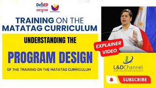 Understanding the Program Design of the MATATAG Curriculum [upl. by Merete]