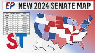 2024 Senate Forecast Shows Republicans With Fundamental Advantage [upl. by Caplan969]