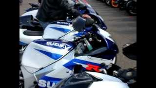 Rassemblement GSXR Days 2012 rupture [upl. by Navad]