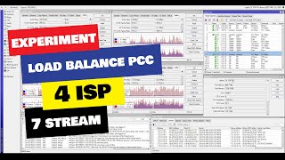 MENGGABUNGKAN 4 ISP BERBEDA KECEPATAN INTERNET JADI 7 STREAM [upl. by Solracsiul]