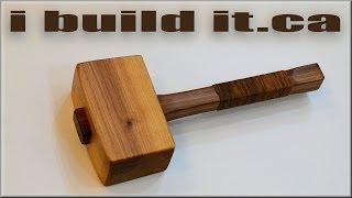 How To Make A Wooden Mallet [upl. by Camus945]