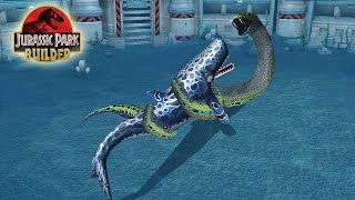 THE GIANT LEVIATHAN VS TITANOBOA  AQUATIC TOURNAMENT  JURASSIC PARK BUILDER [upl. by Aynotahs]