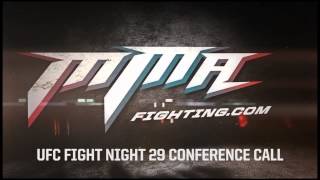 Dana White UFC Fight Night 29 Conference Call Video [upl. by Akinas]