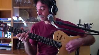 Azzurro Paolo Conte  arrangiamento per chitarra Vito Barone [upl. by Delastre]