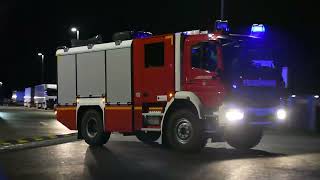 Hochwasser Einsatz  Kreisfeuerwehrbereitschaft Cloppenburg Ankunft amp Abfahrt [upl. by Himelman]