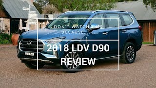 HOT 2018 LDV D90 REVIEW [upl. by Aiyt]