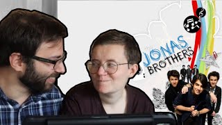 We reacted to The Jonas Brothers  When you look me in the eyes This song wasnt to bad [upl. by Atilemrac]