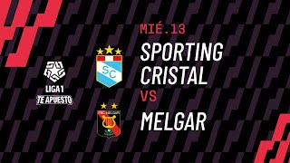 Sporting Cristal 12 Melgar resumen de hoy goles y mejores jugadas del partido por la Liga1 [upl. by Atteugram]