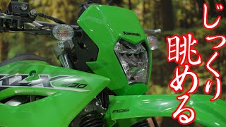 KLX230・ニンジャZX10R／ZX4RR 40th Anniversary Editionなどをじっくり撮影～ジャパンモビリティショー KLX230 Ninja ZX10R ZX4RR [upl. by Natalie484]