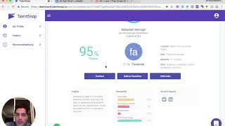 TalentSnap Employer App Demo Walkthrough [upl. by Saalocin]
